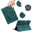 Etui do Samsung Galaxy Tab S9, Wallet Pen Slot, zielone