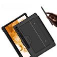 Etui z klawiaturą do Galaxy Tab S8+ / Tab S7 +/ Tab S7 FE, NILLKIN Bumper Pen Slot, czarne