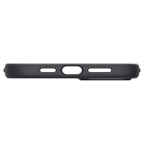 Etui Spigen do iPhone 14 Plus, Silicone Fit MagSafe, Black