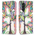 Etui z klapką do Samsung Galaxy A05s, Wallet, Tree of Life