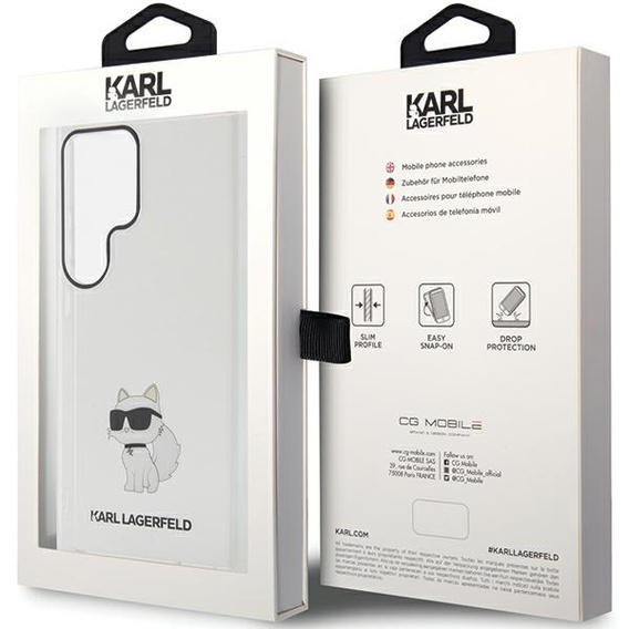 Etui Karl Lagerfeld IML Choupette do Samsung Galaxy S24 Ultra