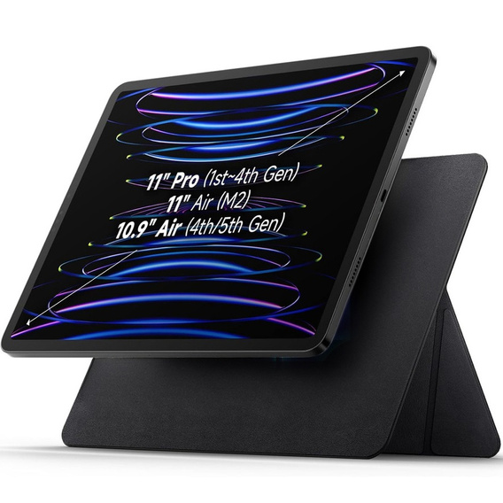 SURITCH Magnetyczny stojak do iPad Air 11" 2024 (6 gen.) / Air 10.9" 2022/2020 (5/4 gen.) / Pro 11" 2022/2021/2020/2018 (4/3/2/1 gen.) – czarny