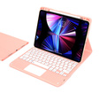Etui z klawiaturą do iPad Air 10.9" 2022/2020 (5/4 gen.), Touchpad, różowe rose gold