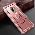 Etui pancerne do Samsung Galaxy S9 Plus, Dexnor Full Body, różowe rose gold