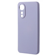 Etui do Oppo A78 4G, Silicone Lite, fioletowe