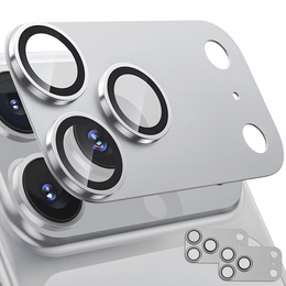 2x Szkło hartowane ERBORD na wyspę aparatów do iPhone 17 Pro Max