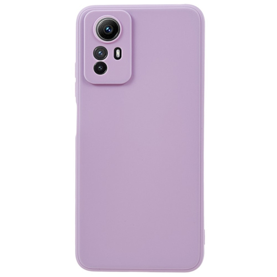 Etui do Xiaomi Redmi Note 12S, Silicone Lite, fioletowe