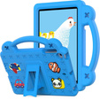 Etui do iPad mini 7.9" 2019/2015/2014/2013/2012 (5/4/3/2/1 gen.), Cute Patterns, z podstawką, Niebieskie
