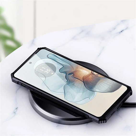 Etui do Motorola Moto G24 / G24 Power / G04, AntiDrop Hybrid, czarne