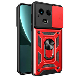 Etui pancerne do Realme 11 5G, CamShield Slide, czerwone
