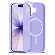 Etui Matt Case do iPhone 17, do MagSafe, półprzezroczyste fioletowe