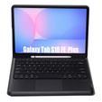 Futerał z klawiaturą bezprzewodową i touchpadem do tabletu Samsung Galaxy Tab S10 FE+ Plus X620/X626B - czarne