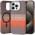Etui do iPhone 15 Pro, Frame Kickstand, do MagSafe, Sunset Grey