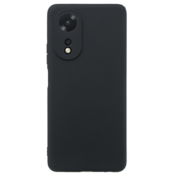 Etui cienkie do Oppo A58 4G, Slim, czarne