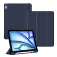 Etui do iPad Air 11" 2025/2024 (7/6 gen.), Smartcase z miejscem na rysik, granatowe