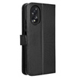 Etui z klapką do Oppo A38 4G / Oppo A18 4G, Wallet Smart Magnet, czarne
