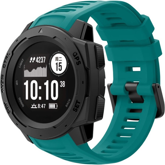 Pasek Silikonowy do Garmin Instinct / Instinct 2, Niebieski