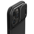 OUTLET Etui SPIGEN do iPhone 15 Pro, Optik Armor MagSafe, Czarne