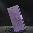 Etui z klapką do Samsung Galaxy A54 5G, Mandala, fioletowe