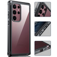 Etui do Samsung Galaxy S23 Ultra, Shockproof, z folią, czarne