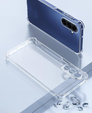 Etui do Samsung Galaxy A17 5G, wzmocnione, z ochroną aparatu, przezroczyste