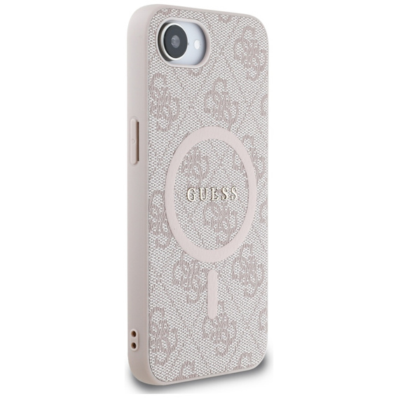 Etui Guess HC MagSafe PU 4G Ring Classic Logo do iPhone 16e