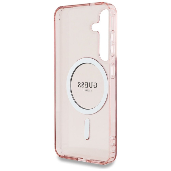 Etui GUESS IML Glitter Circle do Samsung Galaxy S25