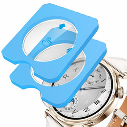 2x Szkło Hartowane ERBORD do Huawei Watch GT 5 41mm, z ramką do montażu
