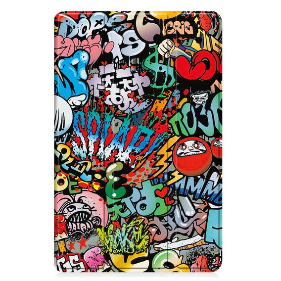 Etui do Samsung Galaxy Tab A9+, Smartcase, graffiti
