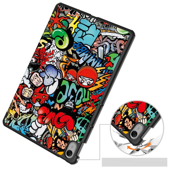 Etui do Huawei MatePad 11.5, Smartcase, graffiti