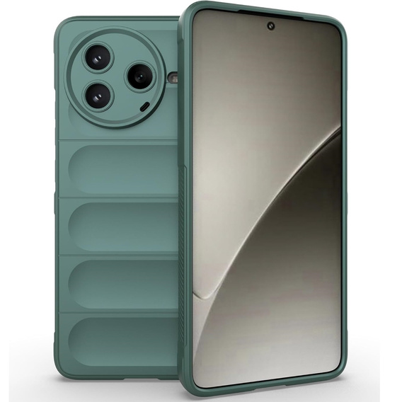 Etui do Xiaomi Poco F7 Pro, Gaming Shockproof, zielone