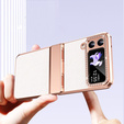 Etui do Samsung Galaxy Z Flip 4 5G, ElectroLeather, białe