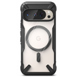Etui Ringke do Google Pixel 10 / 10 Pro, Fusion X MagSafe, Przezroczyste / Czarne