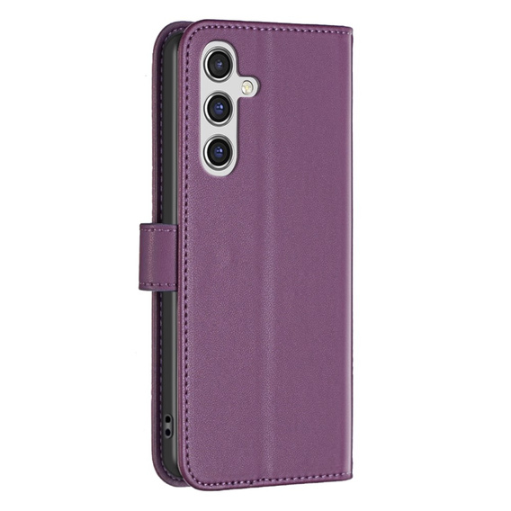 Etui z klapką do Samsung Galaxy A35 5G,BINFEN Wallet, ciemnofioletowe