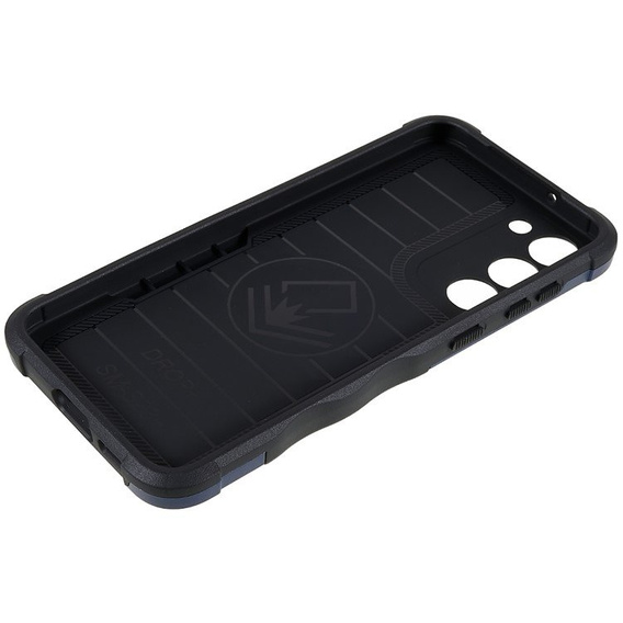 Etui pancerne do Samsung Galaxy S23, Dual-Layer, granatowe