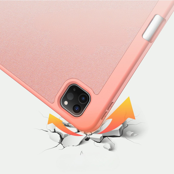 Etui do iPad Pro 11" 2024 (5 gen.), Dux Ducis Domo, różowe