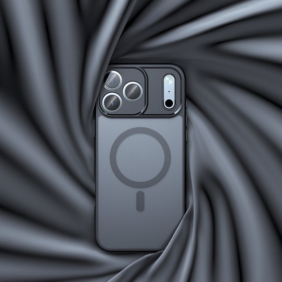 Etui Matt Case do iPhone 17, do Magsafe, matowe czarne