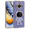 Etui do Realme 11 Pro / 11 Pro +, Astronaut, niebieskie