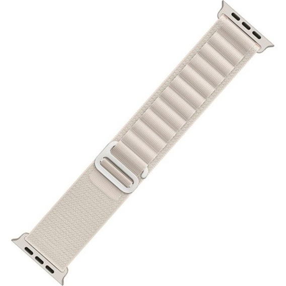 Zestaw Pasek Nylonowy + Etui 2w1 do Apple Watch 4/5/6/SE 40mm, Biały