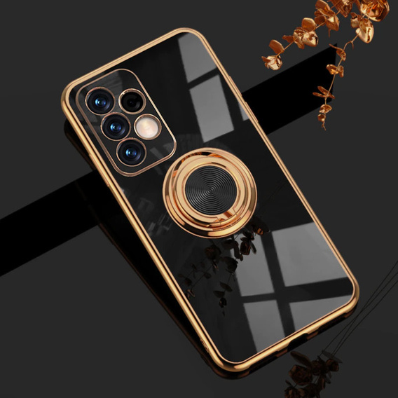 Etui do Samsung Galaxy A13 4G, Electro Ring, czarne