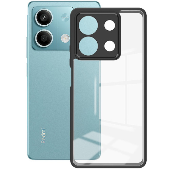 Etui IMAK do Xiaomi Redmi Note 13 5G, UX-9A Series, przezroczyste / czarne