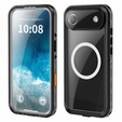 Etui do iPhone 17 Air, Wodoodporne IP68, SHELLBOX MagSafe, czarne