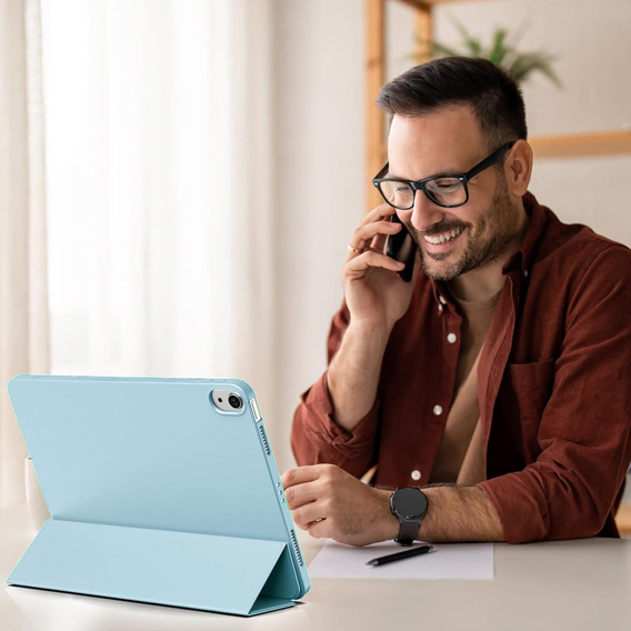 Etui do iPad 11" 2025 A16 (11 gen.) / iPad 10.9" 2022 (10 gen.), Smartcase, niebieskie