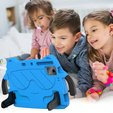 Etui dla dzieci do Xiaomi Redmi Pad SE 11" / Huawei MatePad 11 2021 / DOOGEE T30 Pro / Lenovo Tab M11, dziecięce z uchwytem, niebieskie