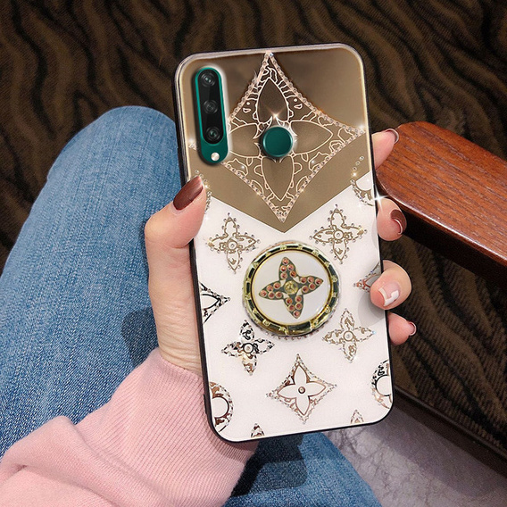 Etui Fashion do Huawei Y6P, różowe