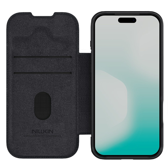 Etui z klapką NILLKIN CamShield Qin Pro do iPhone 17 Pro