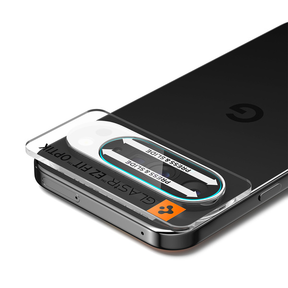 2x Spigen OPTIK.TR "EZ FIT", Szkło Hartowane na Aparat do Google Pixel 10 Pro XL, Crystal Clear