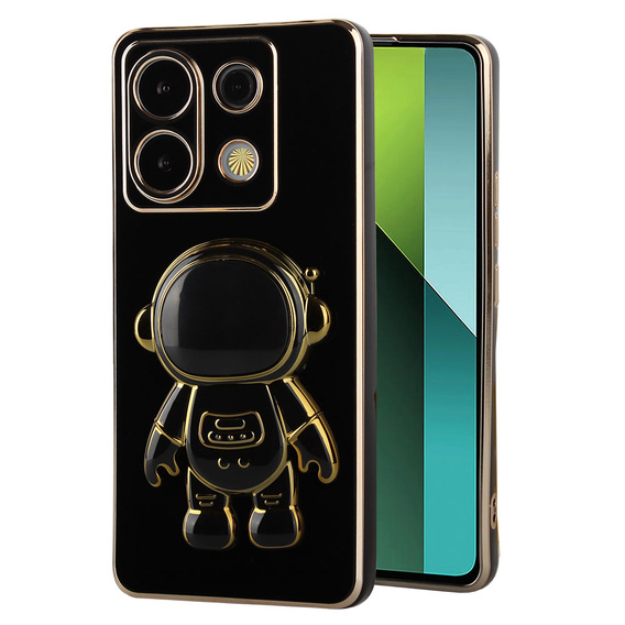 Etui do Xiaomi Redmi Note 13 Pro 5G, Astronaut, czarne + Szkło Hartowane 9H