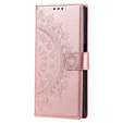 Etui z klapką do Samsung Galaxy A05s 4G, Mandala, różowe