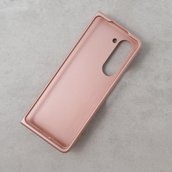 Etui pancerne do Samsung Galaxy Z Fold5 5G, CamShield Slide, różowe rose gold